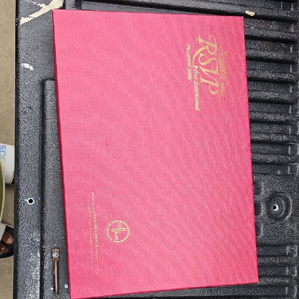 Red RSVP Puzzle Game